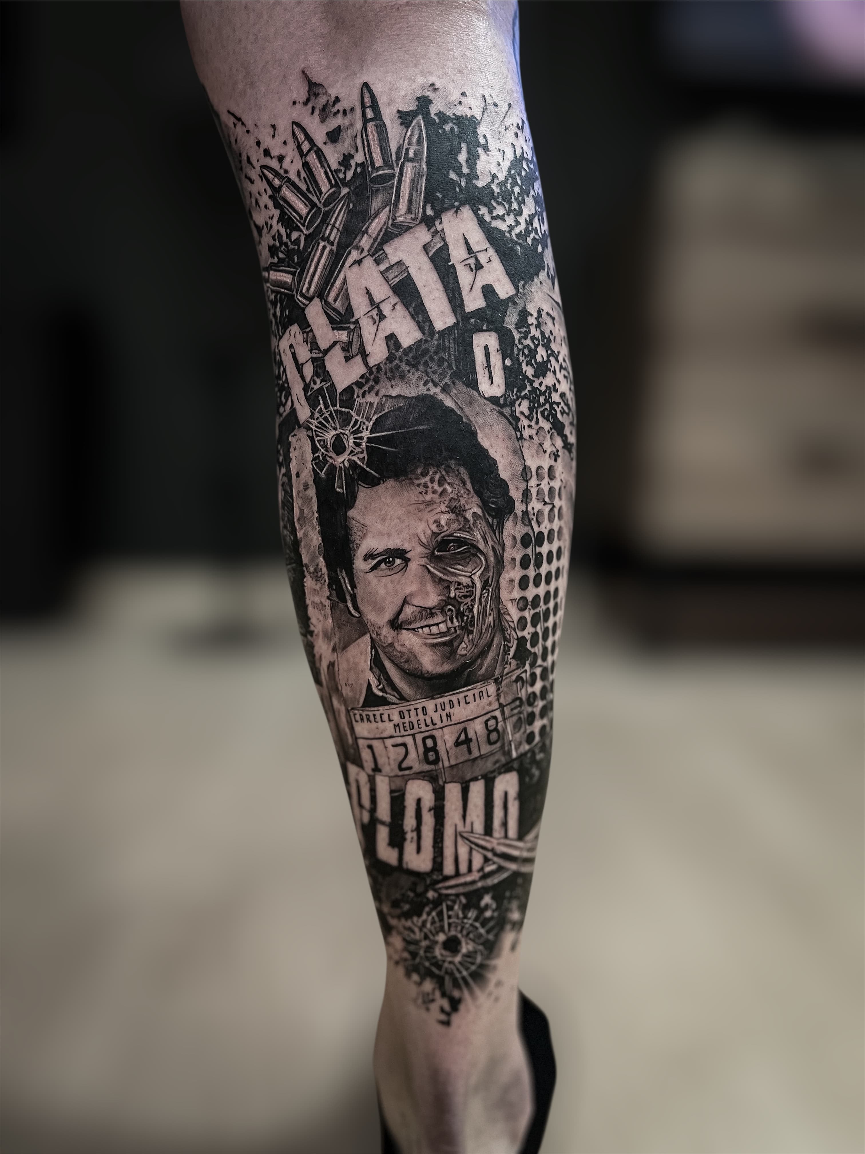Custom tattoo concept by Marcel Joaquim