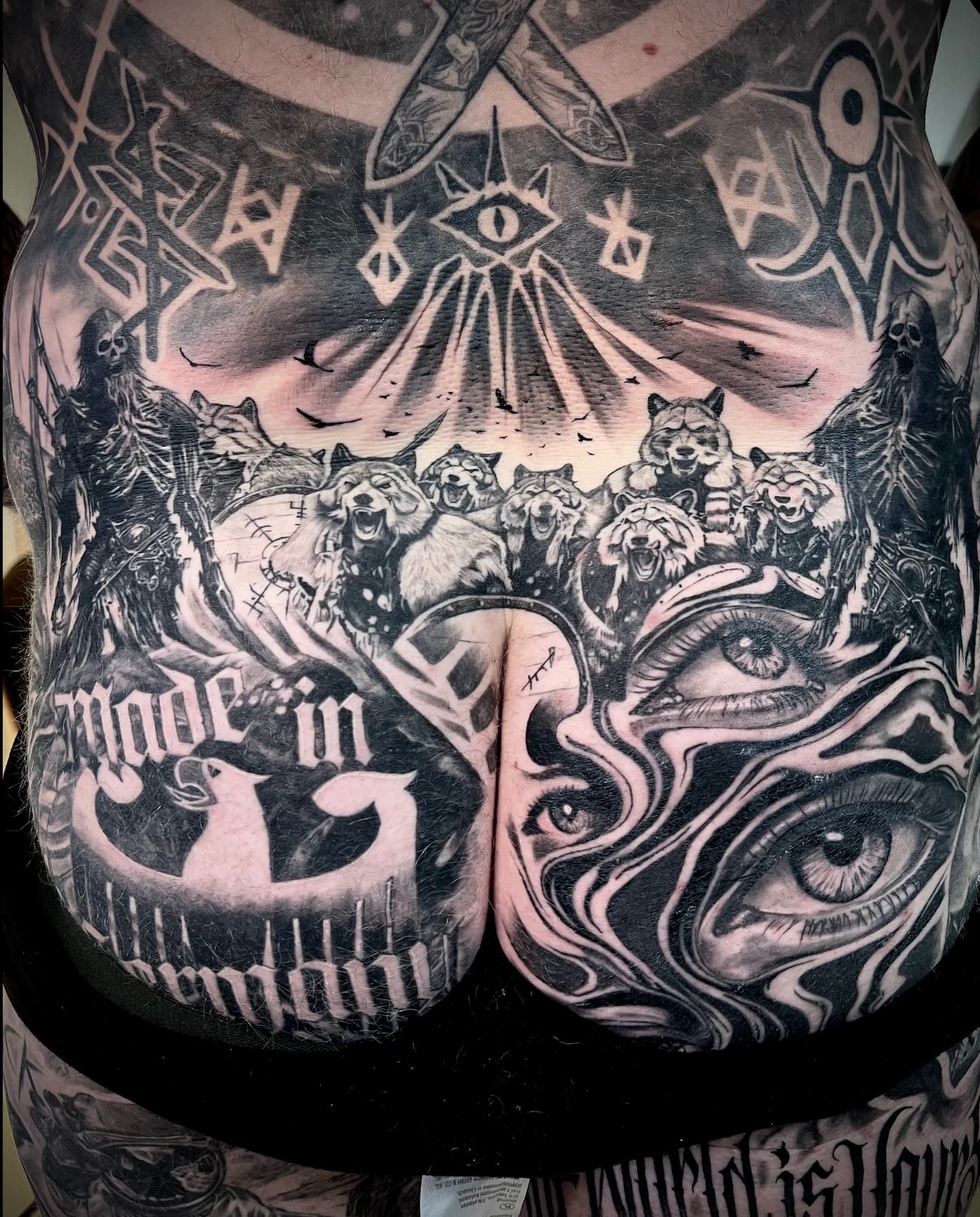 Custom tattoo concept by Marcel Joaquim