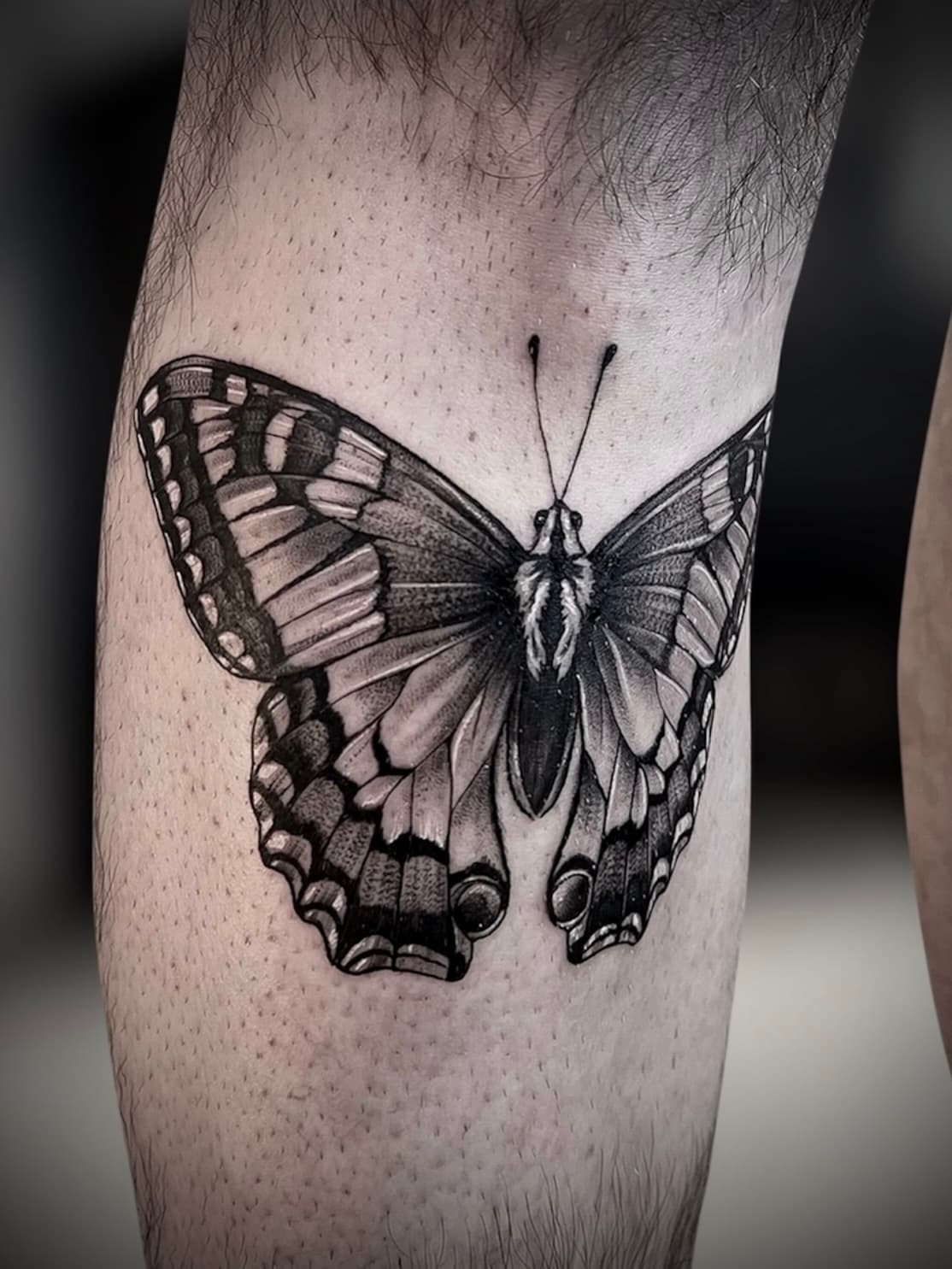 Custom tattoo detail by Marcel Joaquim