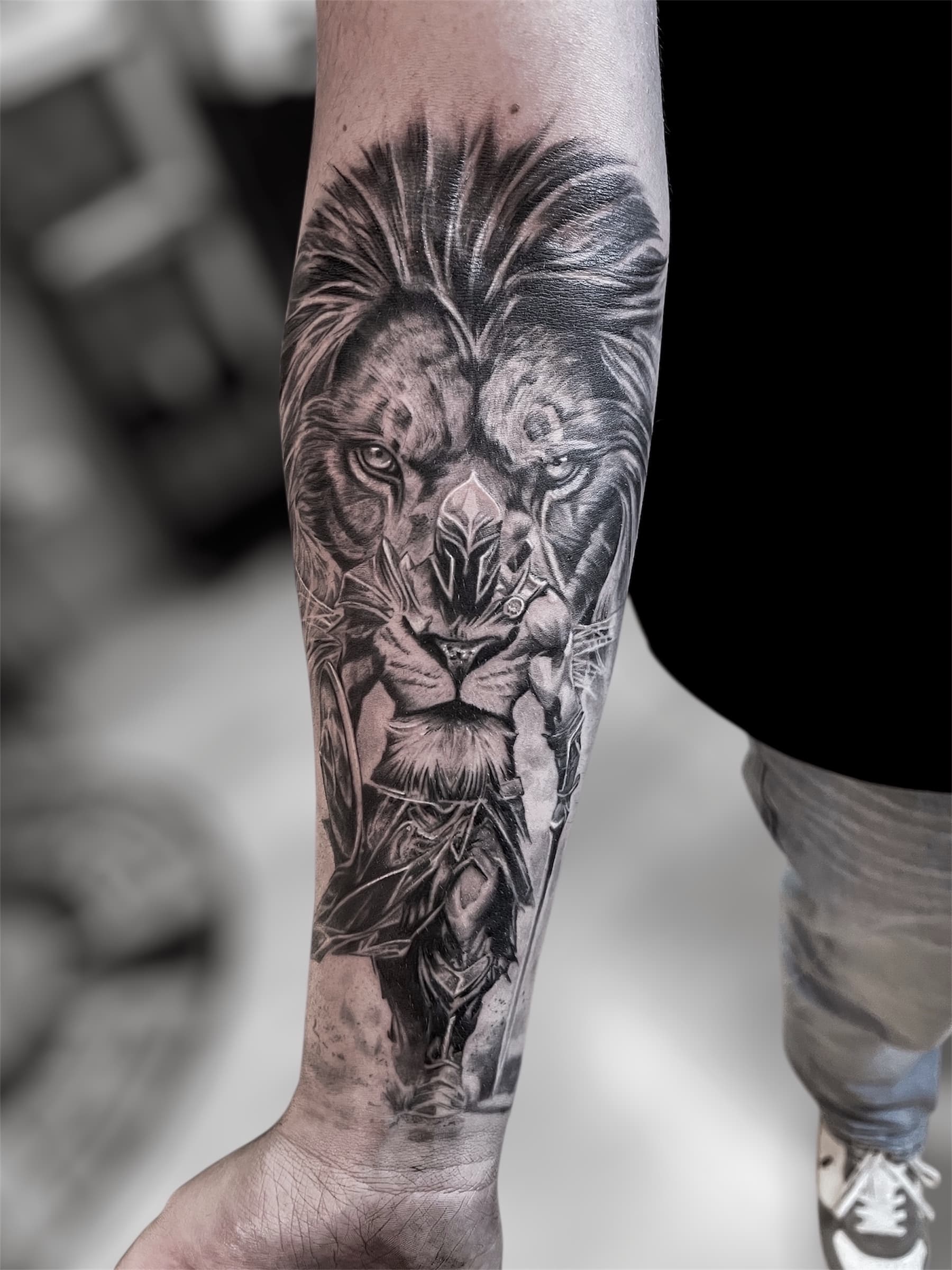 Healed tattoo by Marcel Joaquim