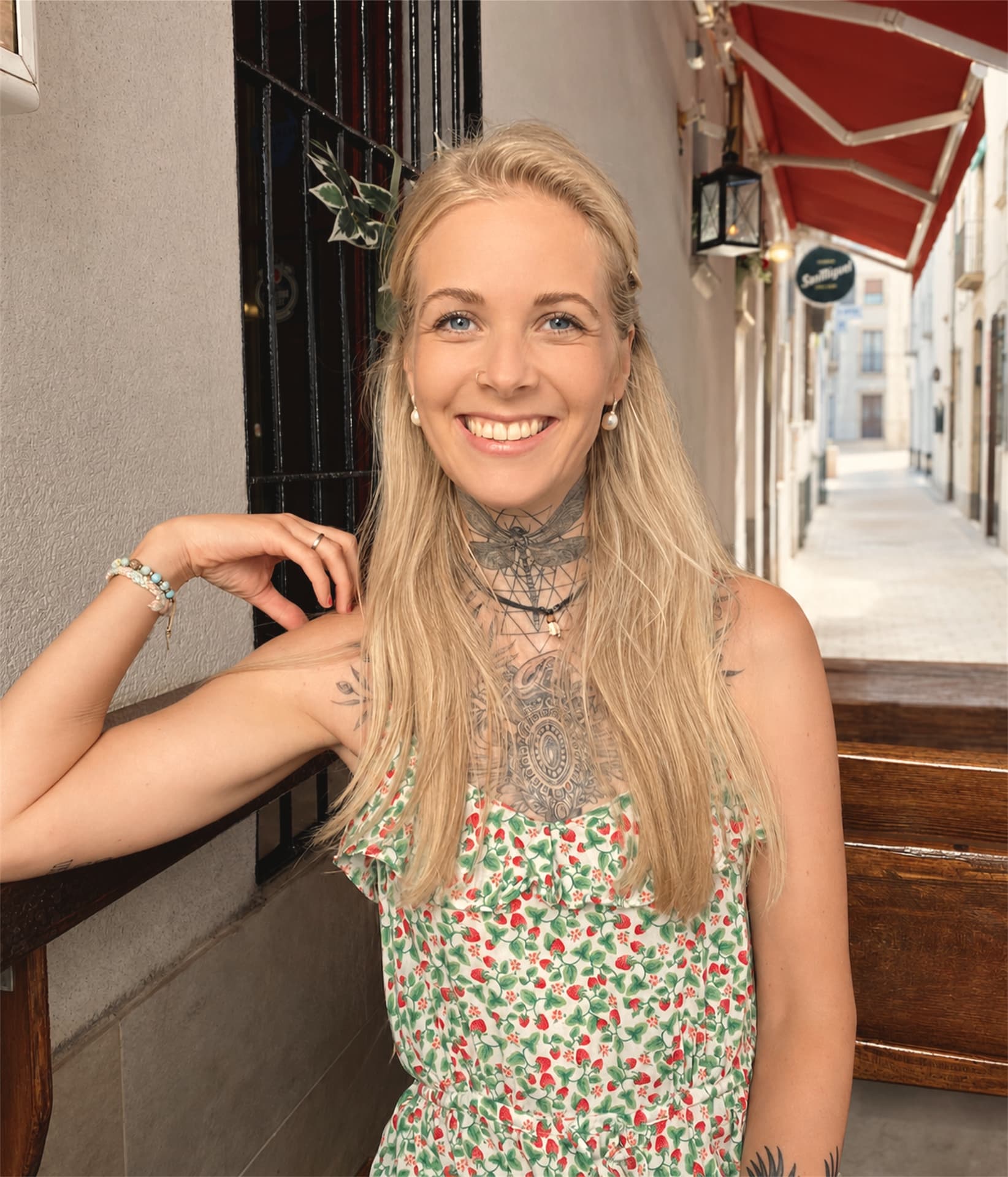 Nicole hinter den Kulissen