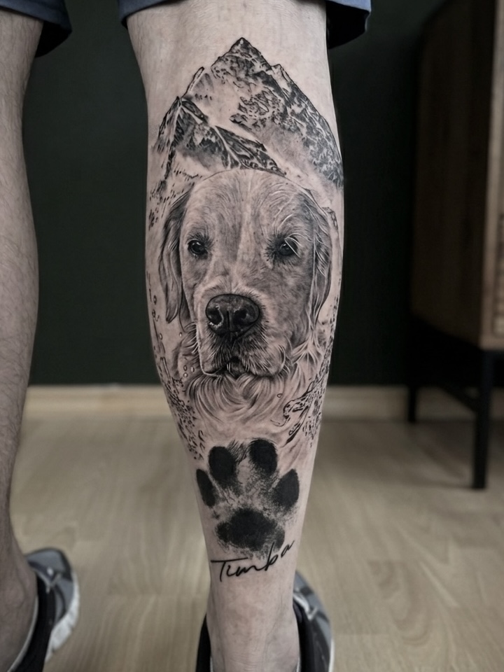 Custom tattoo concept by Marcel Joaquim